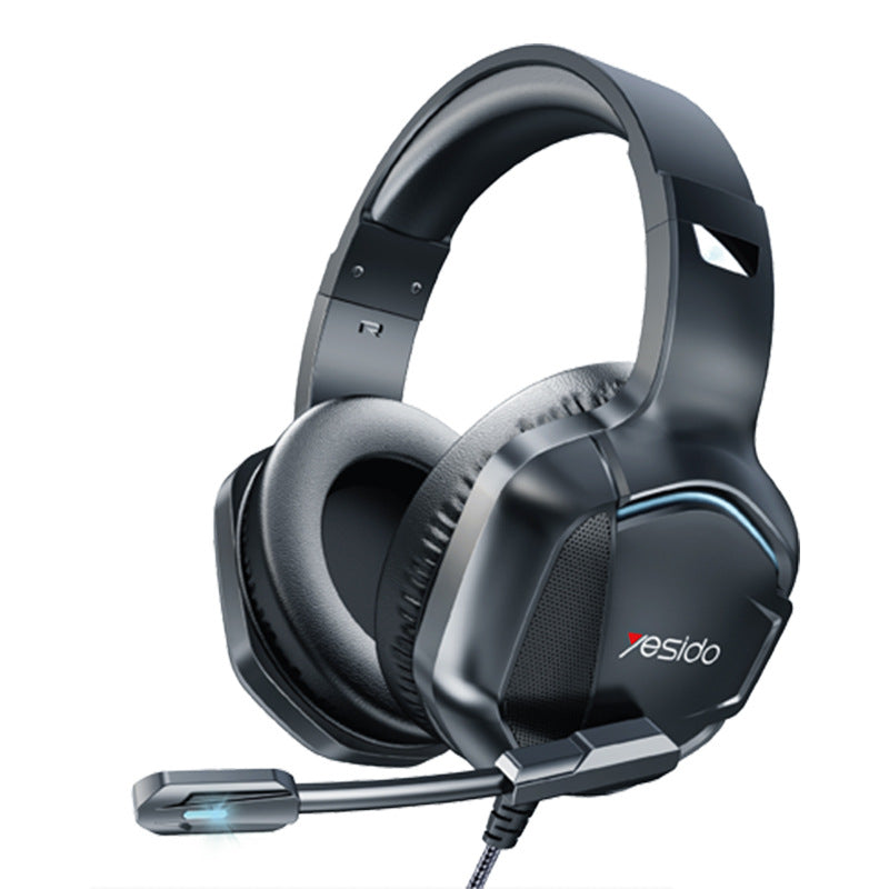 YESIDO EK01 Stereo Sound Gaming Headset Headphone with Microphone and LED Light Design YESIDO EK01 Stereo Sound Gaming Headset Headphone with Microphone and LED Light Design
